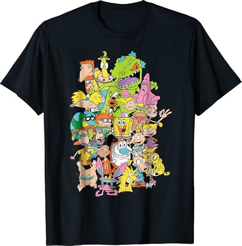 90s theme shirt ideas|90s cartoon graphic tees.